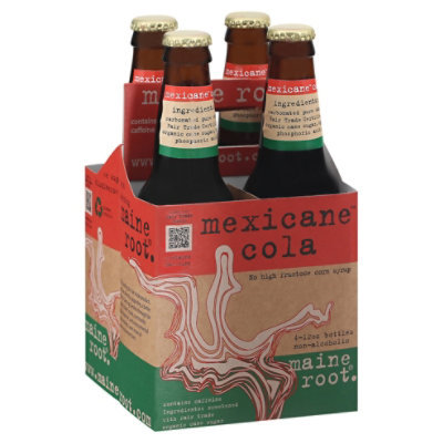 Maine Root Soda Mexicane Cola 4pk - 48 FO - Image 1