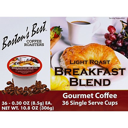 Boston's Best Breakfast Blend Coffee K Cup Caffeine - 36 CT - Image 5