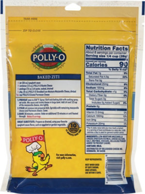 Polly O Lmwm Mozz Shred - 8 OZ - Image 6
