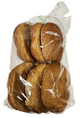 Bulkie Rolls Wheat 6ct - EA - Image 1