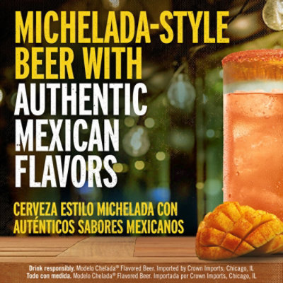 Modelo Chelada Variety Pack 3.5% ABV Mexican Import Flavored Beer Cans Multipack - 12-12 Fl. Oz. - Image 4
