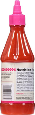 Thai Taste Sauce Hot Sriracha - 16 OZ - Image 6