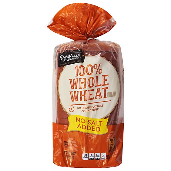 Signature Select N/s Wheat Bread - 16 OZ