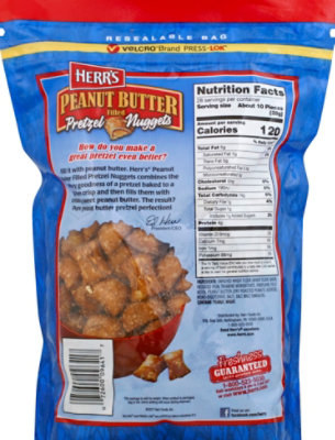 Herrs Peanut Butter Filled Pretzels - 28 OZ - Image 3