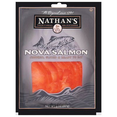 Nathans Nova Salmon Smoked Sliced - 8 OZ - Image 3