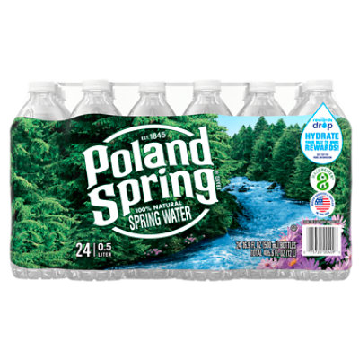 Nestles Spring Water 24/16.9oz Plastic Bottles