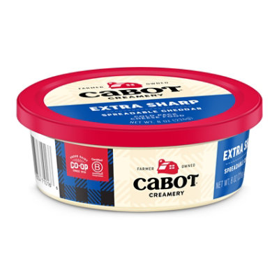 Cabot Extra Sharp Spreadable Cheddar Cheese - 8 Oz - Image 3