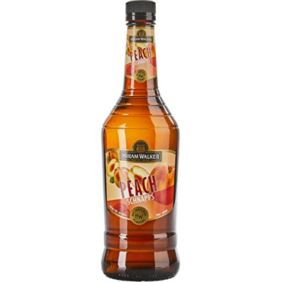 Hiram Walker Peach Schnapps 30 Proof - 750 Ml - Safeway