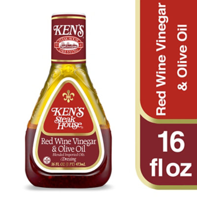 Kens Rw Vinegar Oil Dressing - 16 FZ