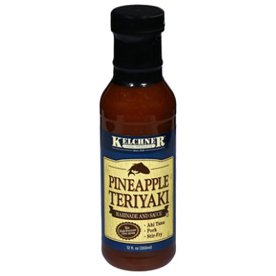 Kelchner Food Products Pineapple Teriyaki Sauce - 12 OZ - Image 2