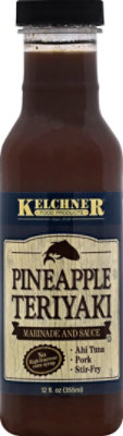 Kelchner Food Products Pineapple Teriyaki Sauce - 12 OZ - Image 1