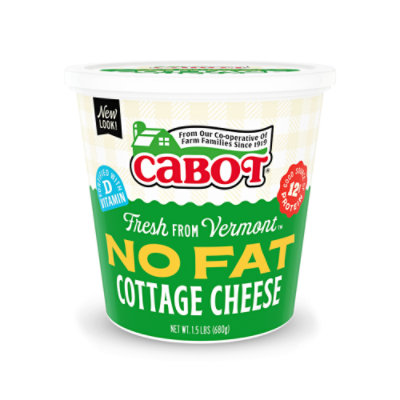 Cabot Nonfat Cottage Cheese 24 Oz Albertsons
