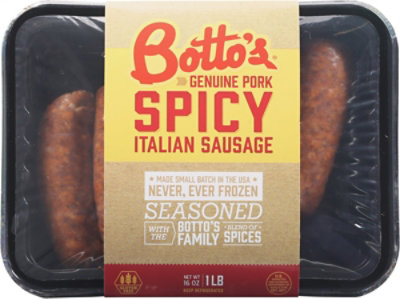 Bottos Spicy Italian Link - 16 OZ - Image 2