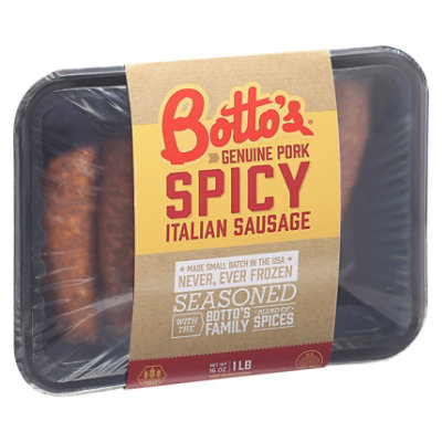 Bottos Spicy Italian Link - 16 OZ - Image 1