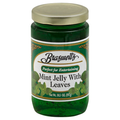 Braswell Jelly Mint W Leaves - 10.5 OZ - Image 1