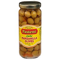 Pastene Olive Manzilla Stuffed - 7 OZ - Image 1