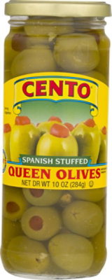 Cento Regular Stuffed Queen Olives - 10 OZ - Image 1