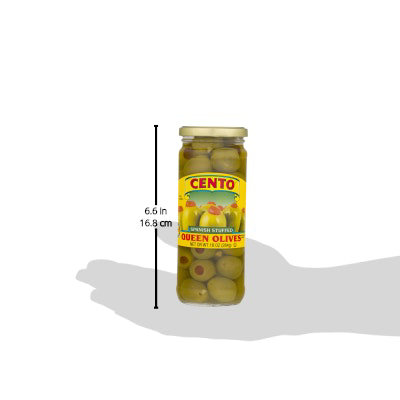 Cento Regular Stuffed Queen Olives - 10 OZ - Image 5