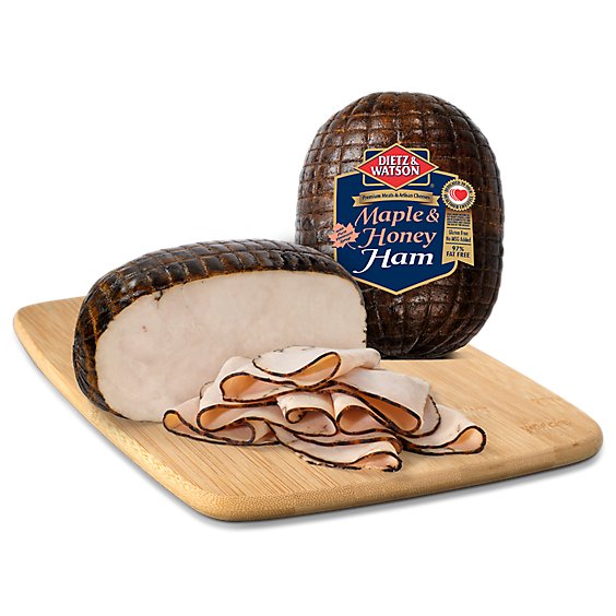 Dietz & Watson Ham Honey Maple Bulk Sliced - 0.50 Lb