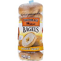 Thomas Honey Wheat Bagel - 20 OZ - Image 2