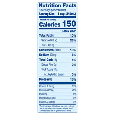 Stonyfield Organic Whole Milk Half Gallon - 1.89 L - Image 4