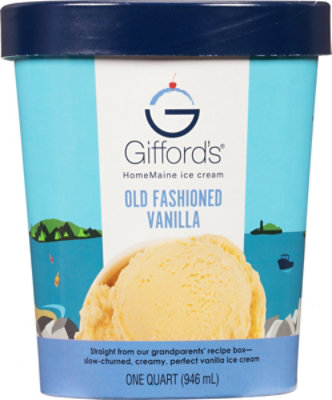 Giffords Cream Ice Vanilla Fashioned Old - QT - Image 2