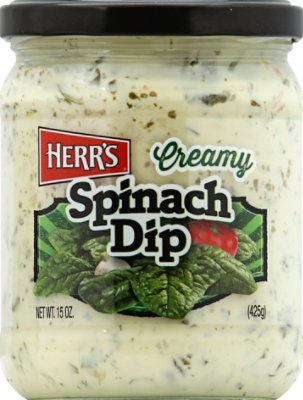 Herrs Dip Creamy Spinach - 15 Oz - Image 2