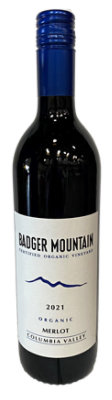 Badger Mtn Org Merlo - 750 ML - Image 1