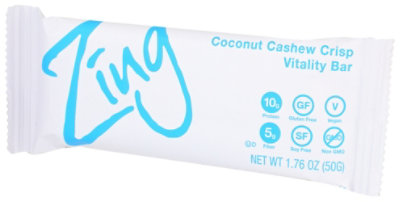 Zing Bars Bar Cocont Cashw Crisp Gf - 1.76 OZ - Image 4