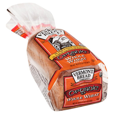 Vermont Organic Whole Wheat Bread 20 OZ Pavilions