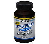 Twinlab Norwegian Dietary Supplement Cod Liver Oil - 100 Count