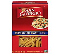 San Giorgio Pasta Mostaccioli Rigati - 16 Oz