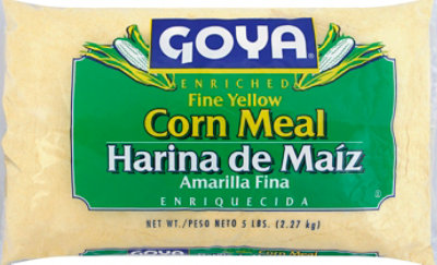 Goya Meal Fine Corn - 80 OZ - Image 2