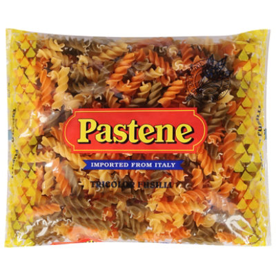 Pastene Pasta Fusilli Tri Color - 16 Oz - Image 3