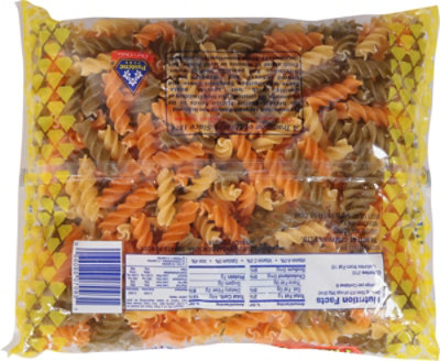 Pastene Pasta Fusilli Tri Color - 16 Oz - Image 6