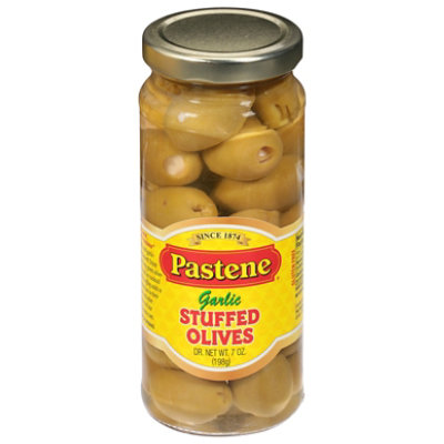 Pastene Olive Garlic Stuffed - 7 OZ - Image 3