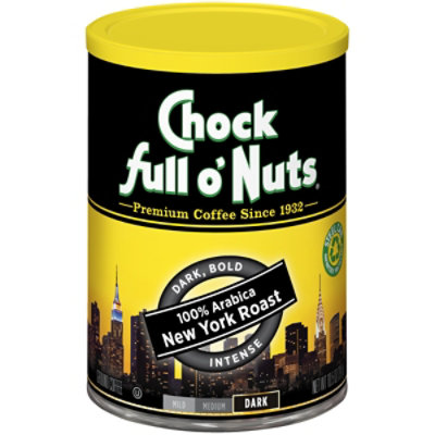 Chock full o Nuts Coffee New York Roast - 10.5 OZ - Image 3