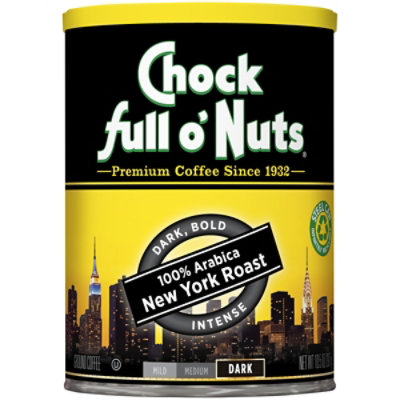 Chock full o Nuts Coffee New York Roast - 10.5 OZ - Image 2