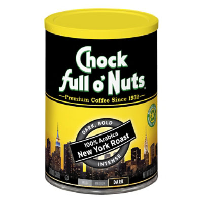 Chock full o Nuts Coffee New York Roast - 10.5 OZ - Image 1