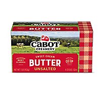 Cabot Creamery Unsalted Butter - 16 OZ