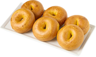 Signature SELECT Egg Bagels 6 Count - Each - Image 1