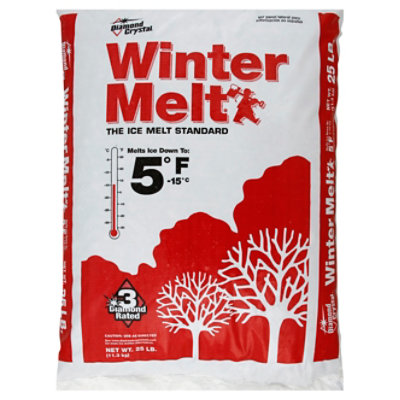 Diamond Crystal Winter Ice Melt Bag - 25 Lb - Image 1