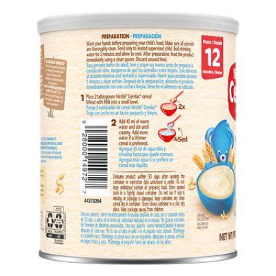 Cerelac Wheat W/ Mil - 14.1 OZ - Image 5