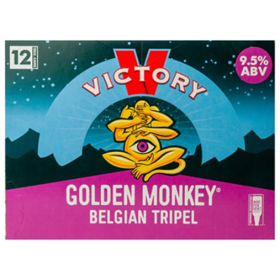 Victory Golden Monkey In Cans - 12-12 FZ - acmemarkets