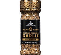 McCormick Grill Mates Cracked Pepper Garlic & Sea Salt Seasoning - 6.03 Oz