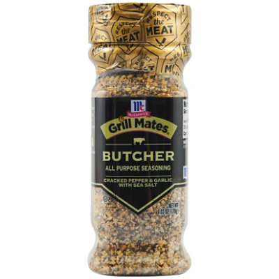 McCormick Grill Mates Cracked Pepper Garlic & Sea Salt Seasoning - 6.03 Oz