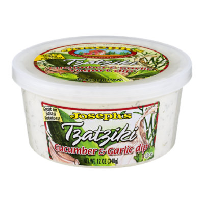 Josephs Tzaziki Dip - 12 OZ - Image 1