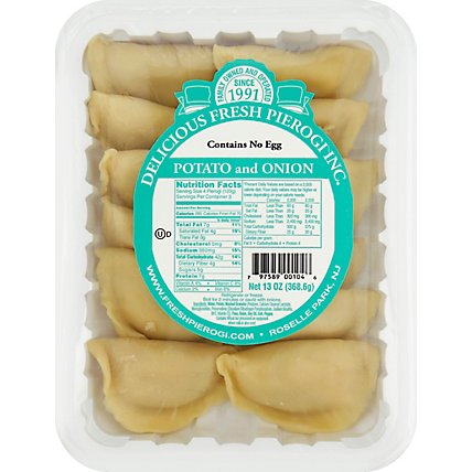 Delicious Fresh Pierogi Potato & Onion - 13 Oz - Image 2