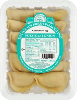 Delicious Fresh Pierogi Potato & Onion - 13 Oz - Image 2