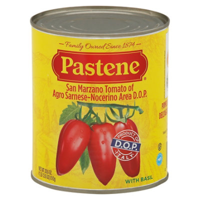 Pastene San Marzano Plum Tomatoes - 28 OZ - Image 3